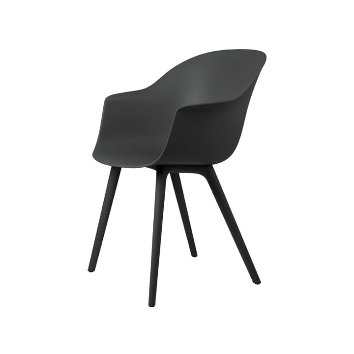 Bat Plastic krzesło - black - GUBI