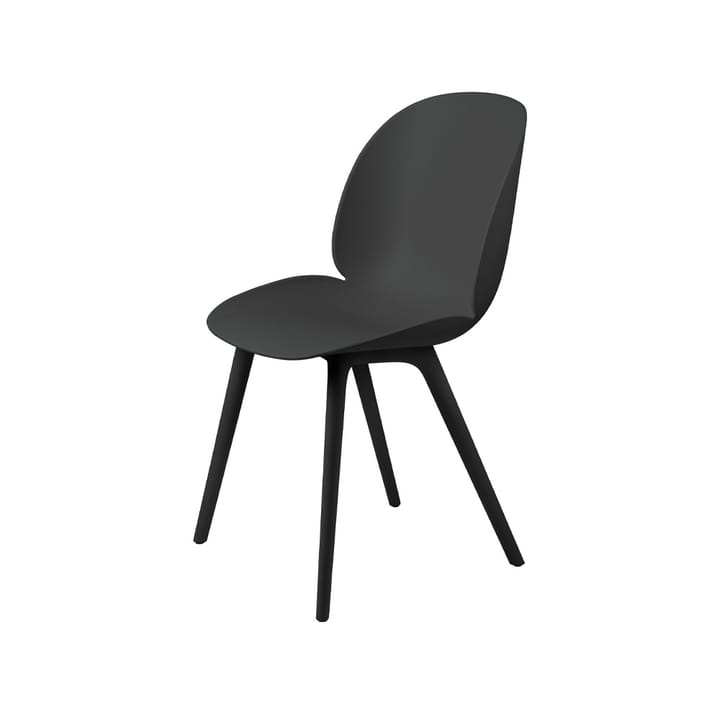 Beetle Plastic krzesło - black - GUBI
