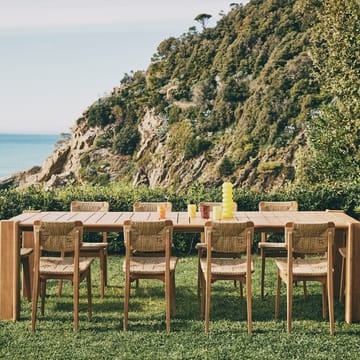 C-chair Outdoor krzesło - Drewno tekowe - GUBI