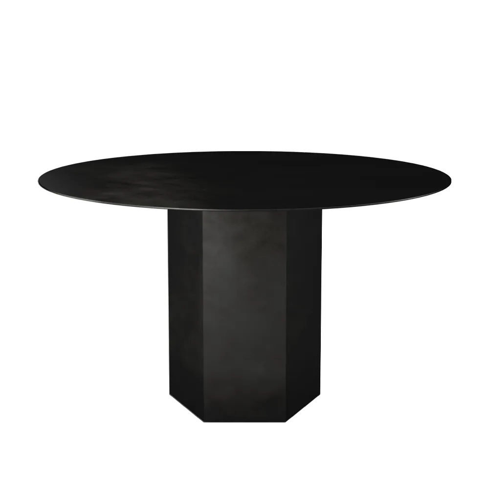 Epic Steel stół , midnight black GUBI
