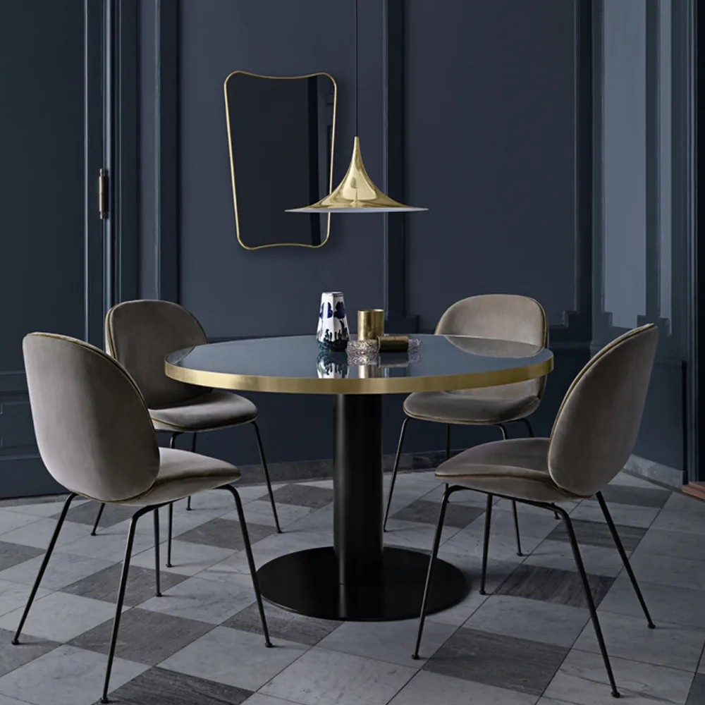 F.A.33 lustro, black brass, duży GUBI