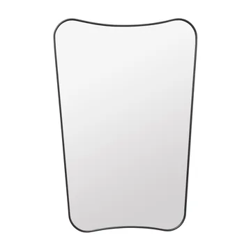 F.A.33 Lustro prostokątne - czarny mosiądz - GUBI