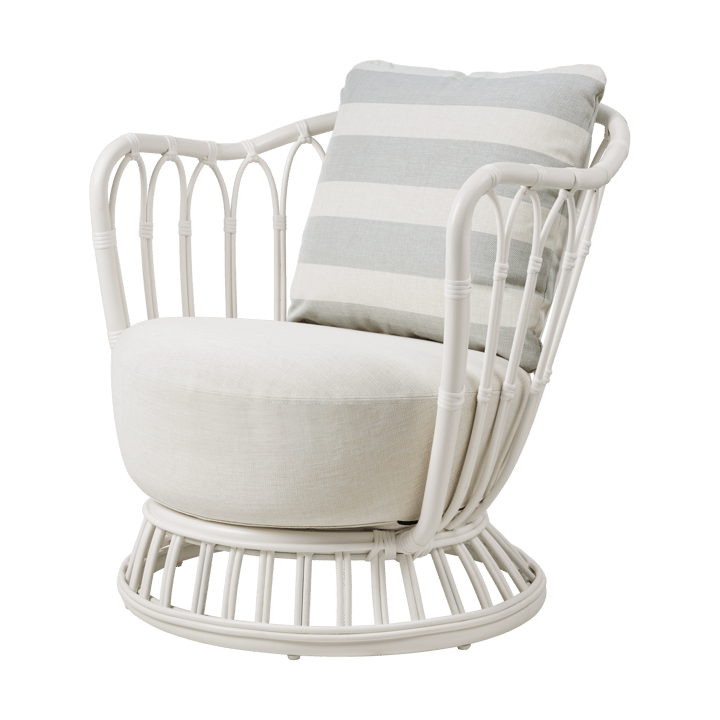Fotel Grace Outdoor - Leslie Limonta 006-020-alabaster white - GUBI