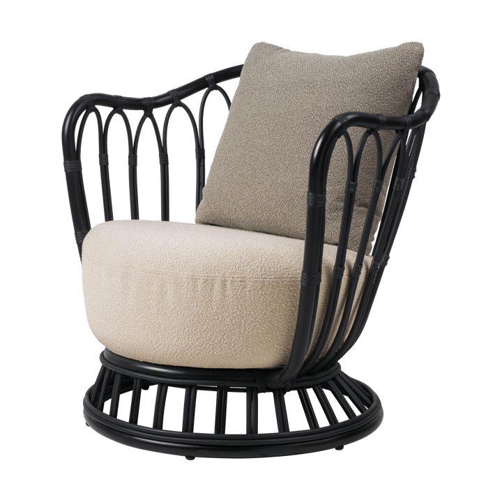 Fotel Grace Outdoor - Lorkey Limonta 41-43-black - GUBI