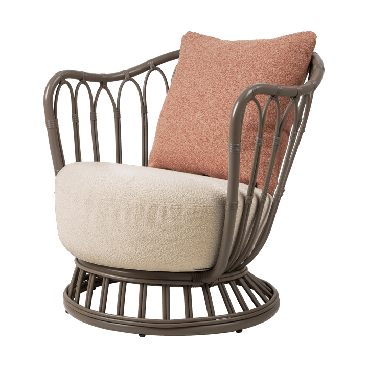Fotel Grace Outdoor - Lorkey Limonta 41-44-mushroom gray - GUBI