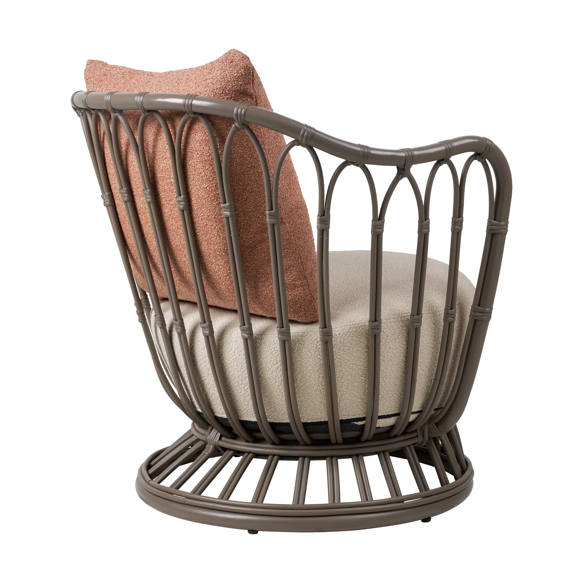 Fotel Grace Outdoor, Lorkey Limonta 41-44-mushroom gray GUBI