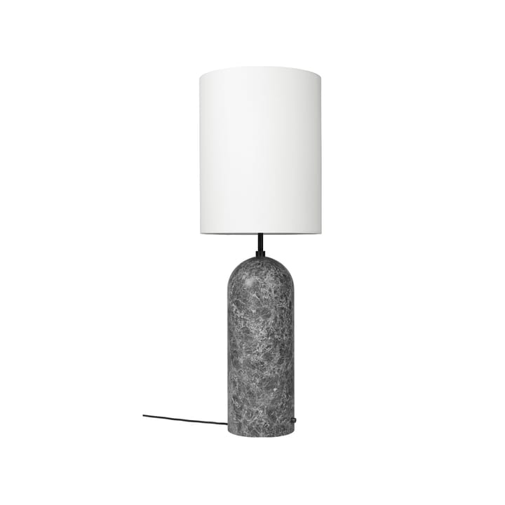 GraBiałyy XL lampa podłogowa - szary marmur/biały, high - GUBI