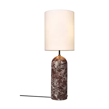 Gravity XL lampa podłogowa - Maroon marble-white - GUBI