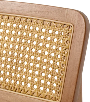 Krzesło C-chair Outdoor  - All french cane-natural teak - GUBI