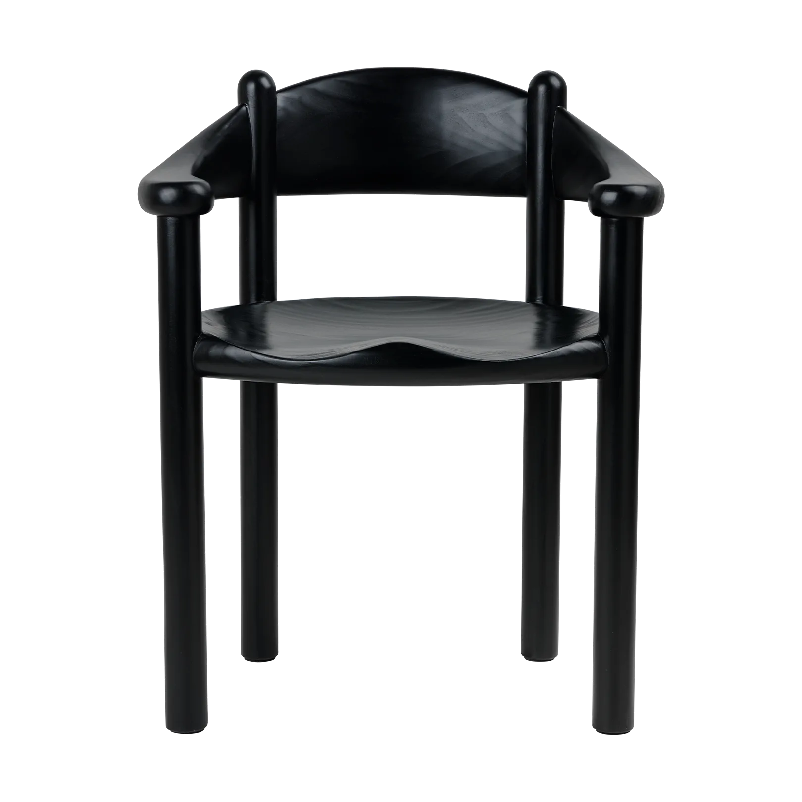 Krzesło Daumiller, Brown-black pine GUBI