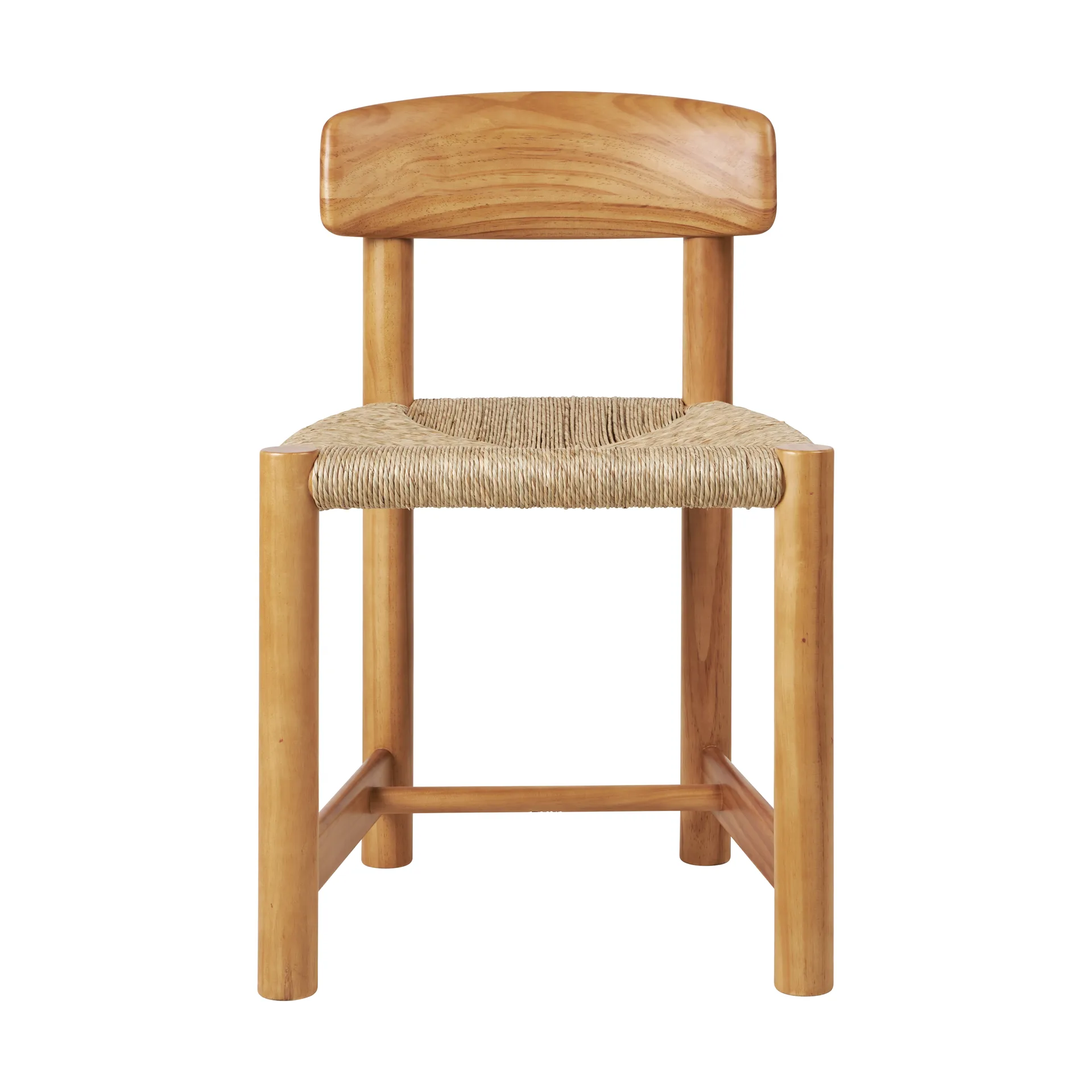 Krzesło Daumiller Side Chair, Natural Rush-golden pine GUBI
