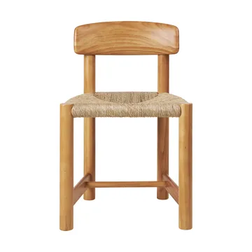 Krzesło Daumiller Side Chair - Natural Rush-golden pine - GUBI