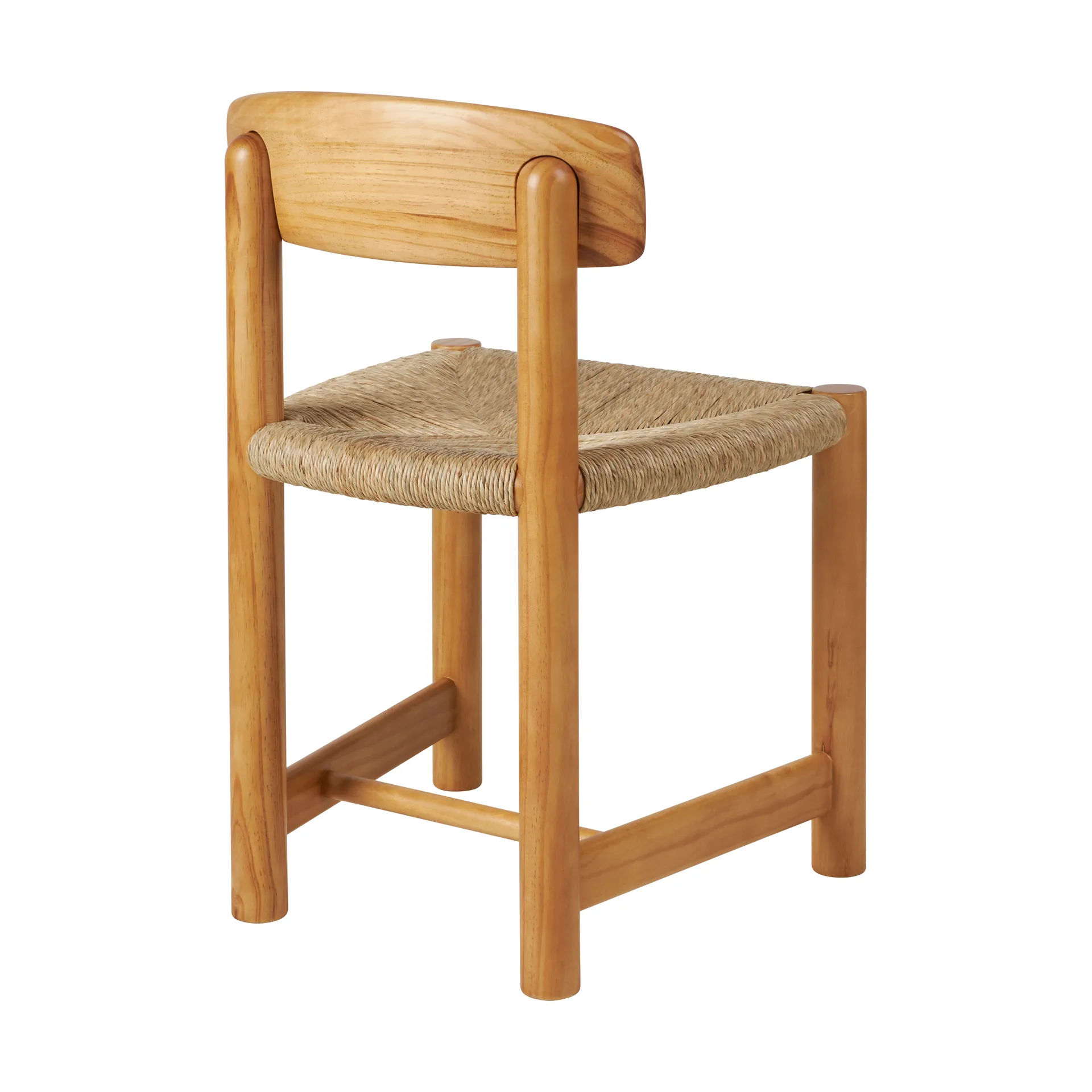 Krzesło Daumiller Side Chair, Natural Rush-golden pine GUBI