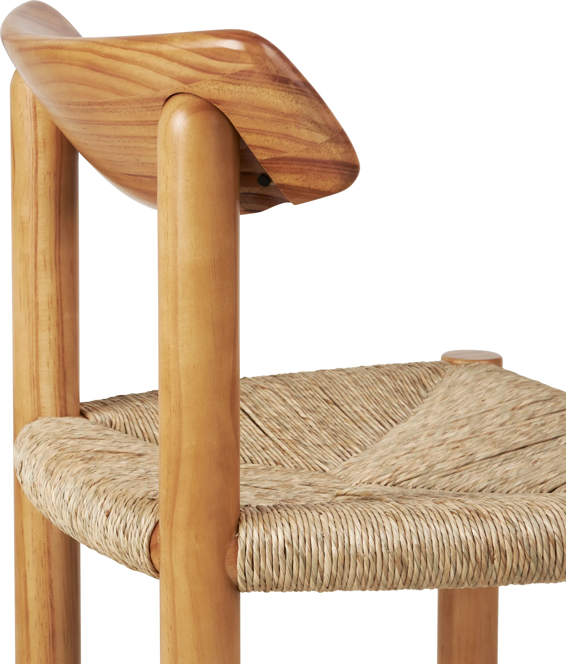 Krzesło Daumiller Side Chair, Natural Rush-golden pine GUBI