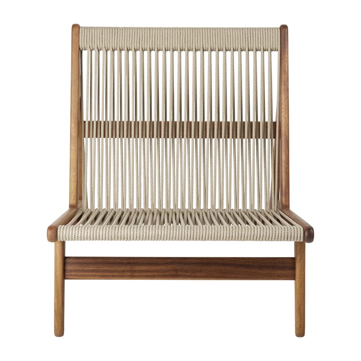Krzesło wypoczynkowe MR01 Initial outdoor, Olejowane drewno iroko GUBI