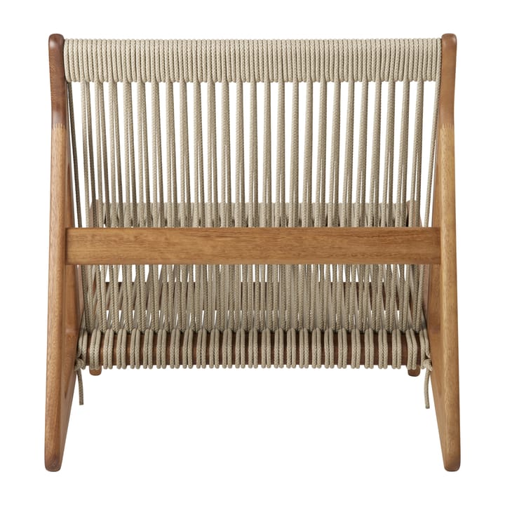 Krzesło wypoczynkowe MR01 Initial outdoor, Olejowane drewno iroko GUBI