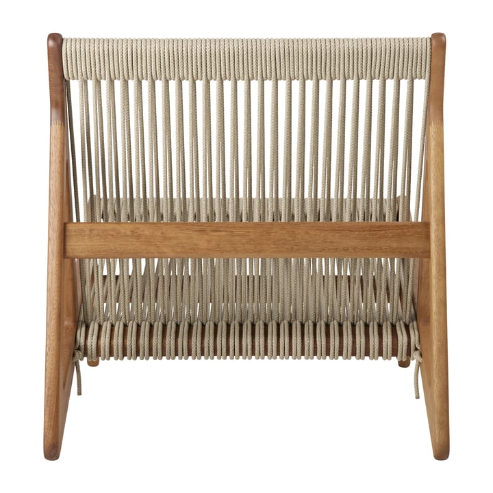 Krzesło wypoczynkowe MR01 Initial outdoor - Olejowane drewno iroko - GUBI
