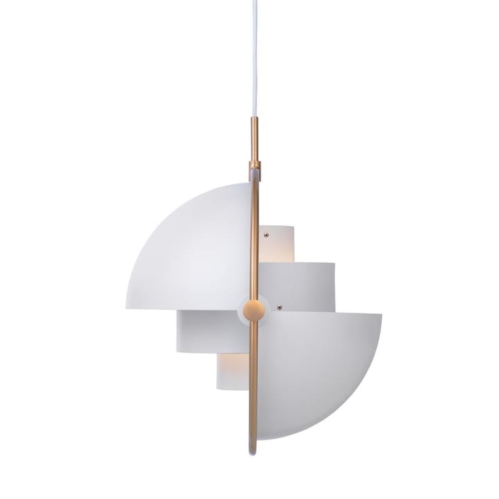 Lampa Multi-Lite , mosiądz - biały GUBI