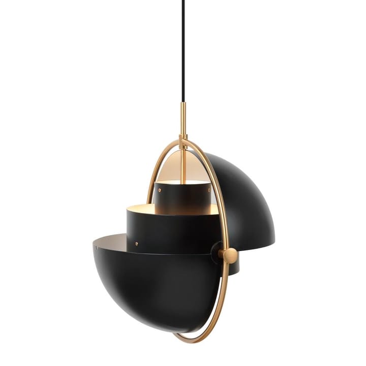 Lampa Multi-Lite , mosiądz- czarny GUBI