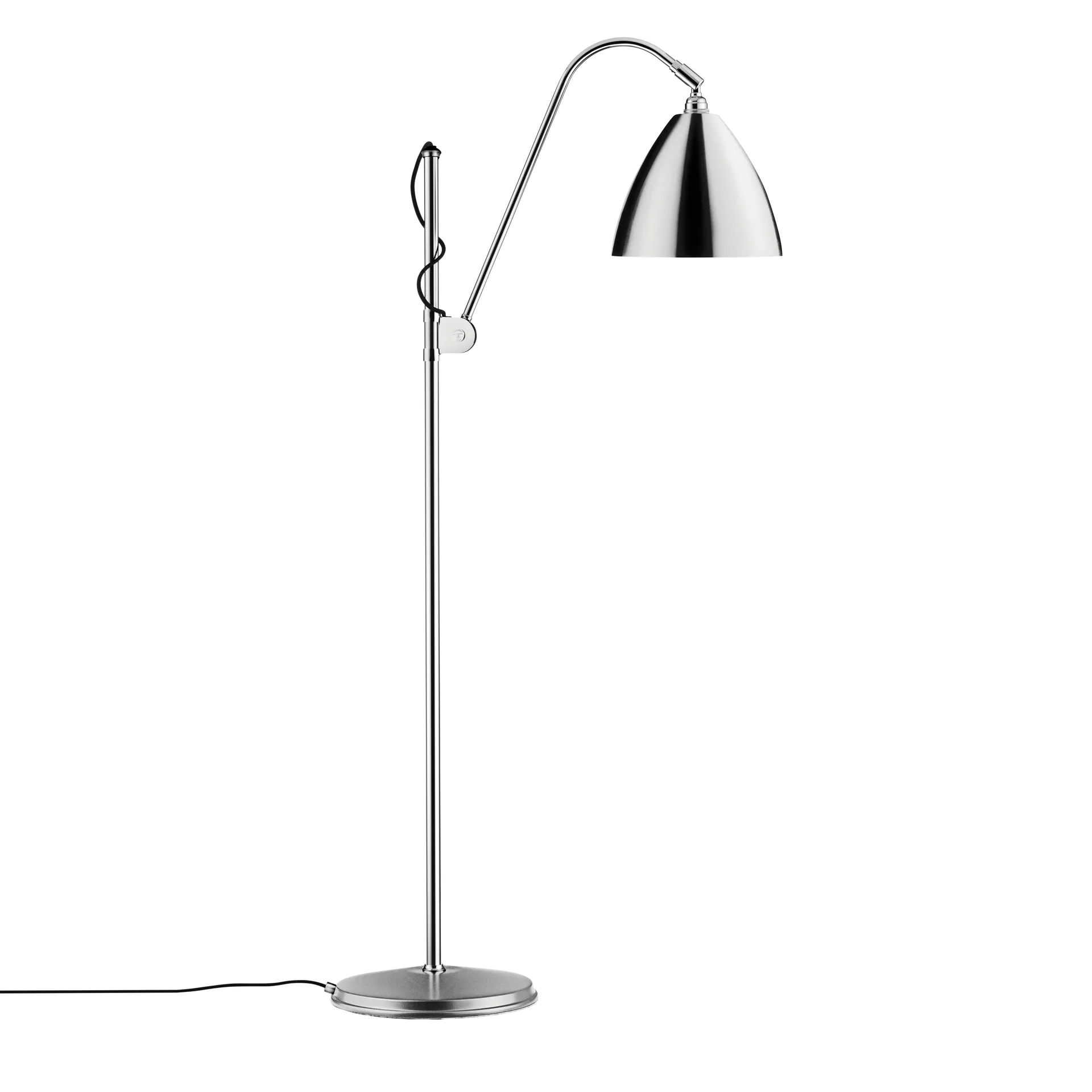 Lampa podłogowa Bestlite BL3M, chrom GUBI