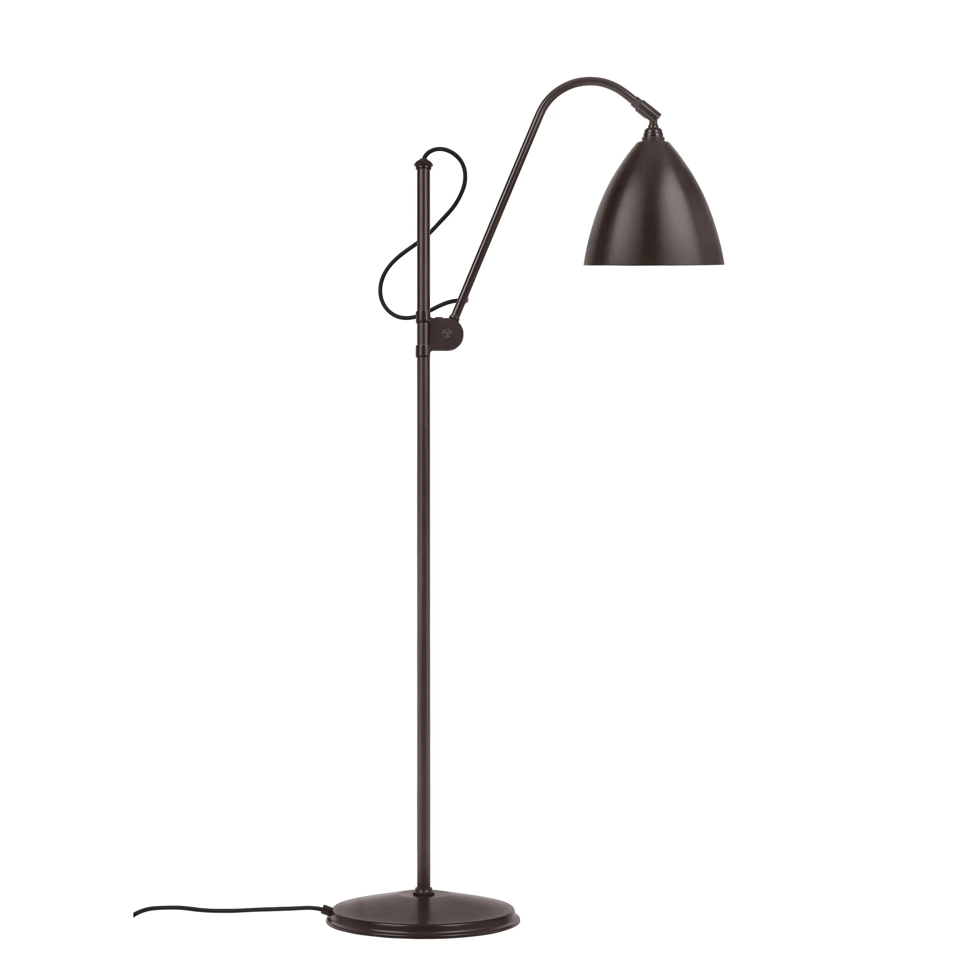 Lampa podłogowa Bestlite BL3M, czarny - czarny GUBI