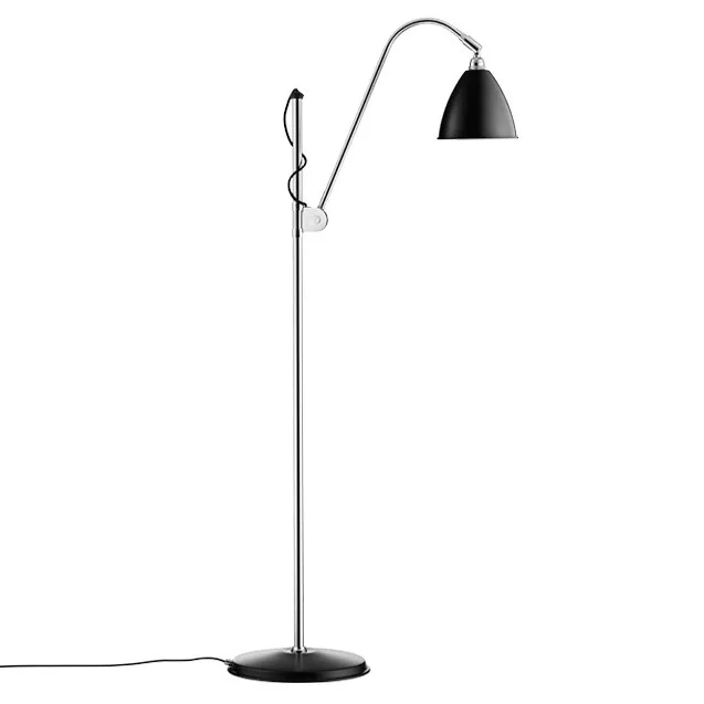 Lampa podłogowa Bestlite BL3S , czarny - chrom GUBI