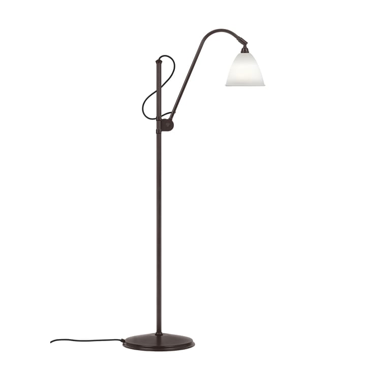 Lampa podłogowa Bestlite BL3S  - porcelana kostna - czarny - GUBI