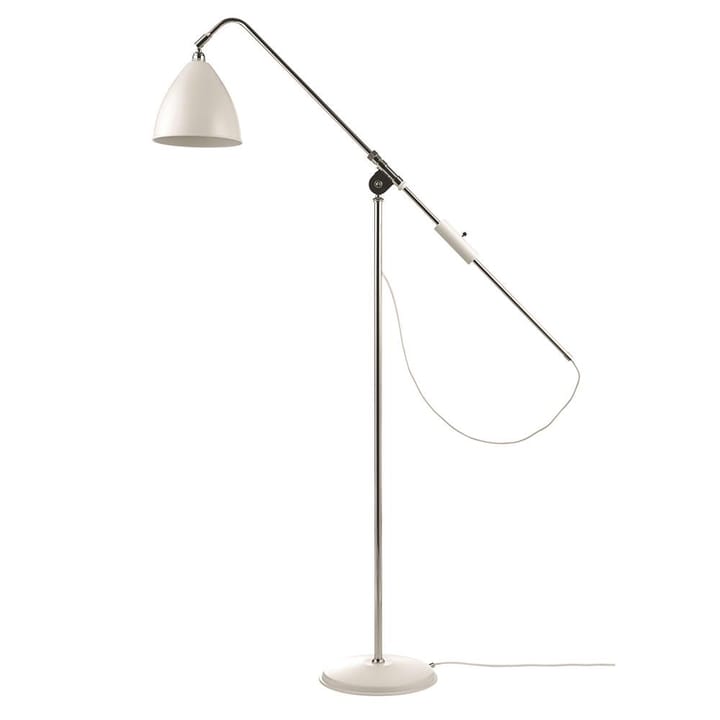 Lampa podłogowa Bestlite BL4  - matowy biały - chrom - GUBI