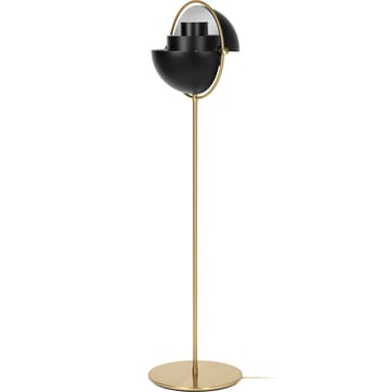 Lampa podłogowa Multi-Lite - Mosiądz-czarny - GUBI
