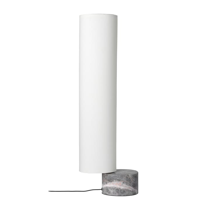 Lampa podłogowa Unbound 80 cm, Biało-szary marmur GUBI