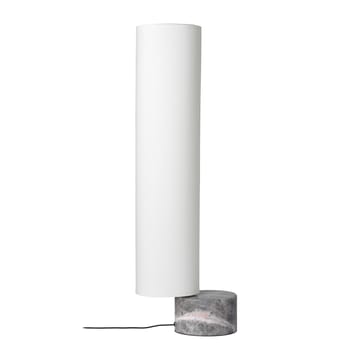 Lampa podłogowa Unbound 80 cm - Biało-szary marmur - GUBI