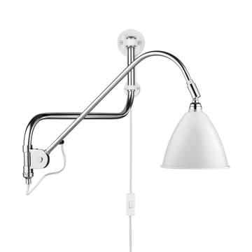 Lampa ścienna Bestlite BL10 - biel matowa-chrom - GUBI