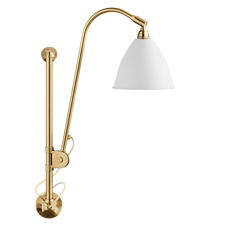 Lampa ścienna Bestlite BL5 - Biały matowy mosiądz - GUBI