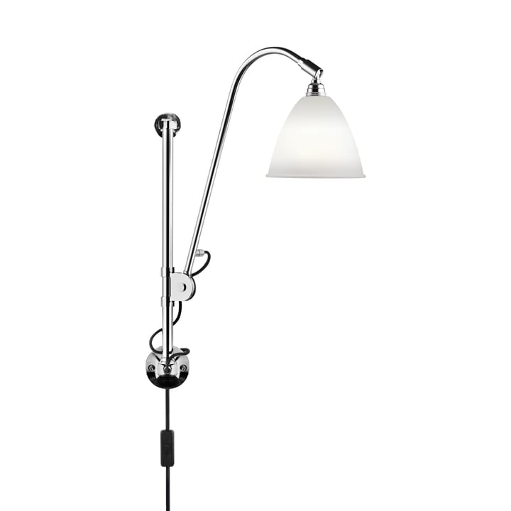 Lampa ścienna Bestlite BL5 - Porcelana-chrom - GUBI