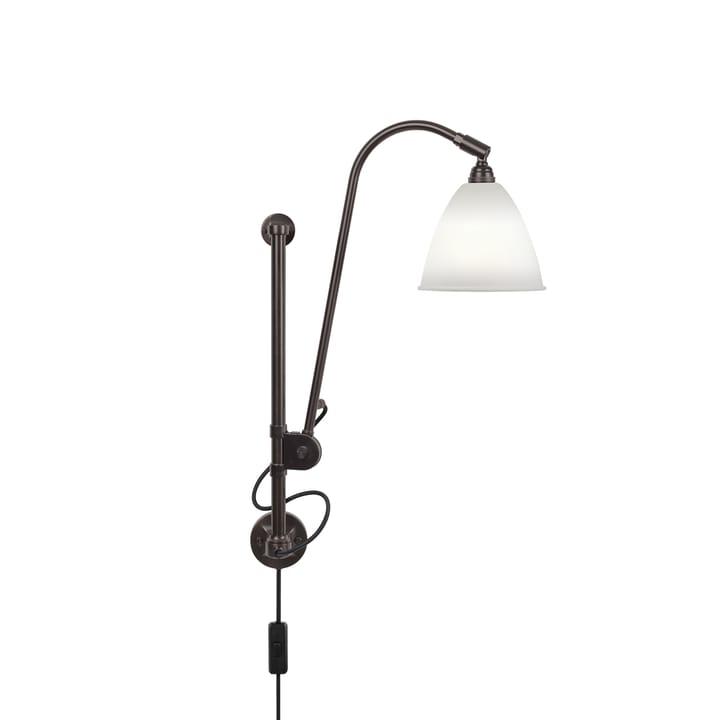 Lampa ścienna Bestlite BL5 - porcelana-czarny - GUBI