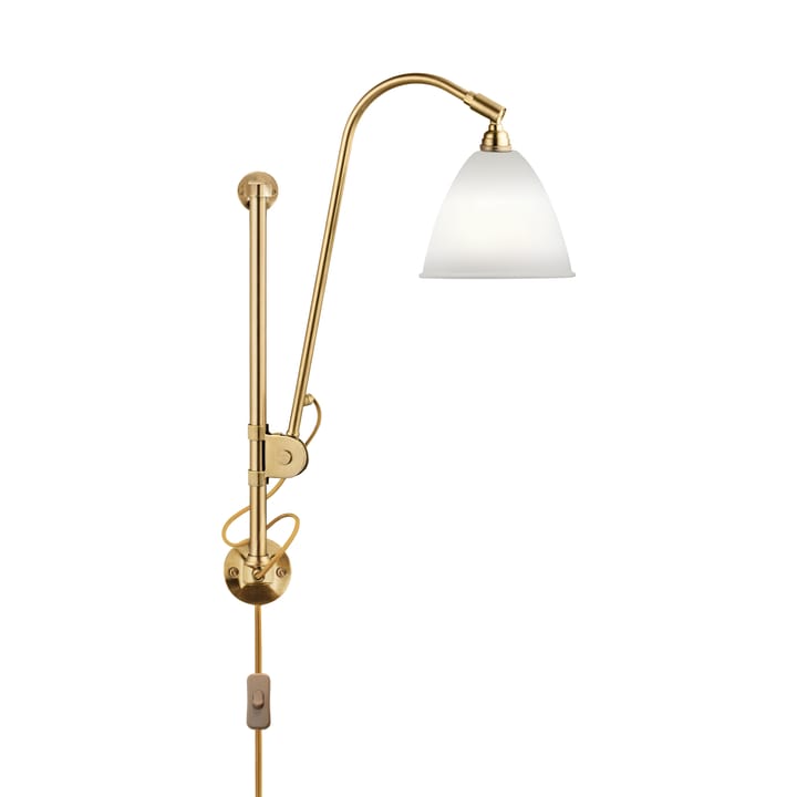 Lampa ścienna Bestlite BL5 - porcelana-mosiądz - GUBI