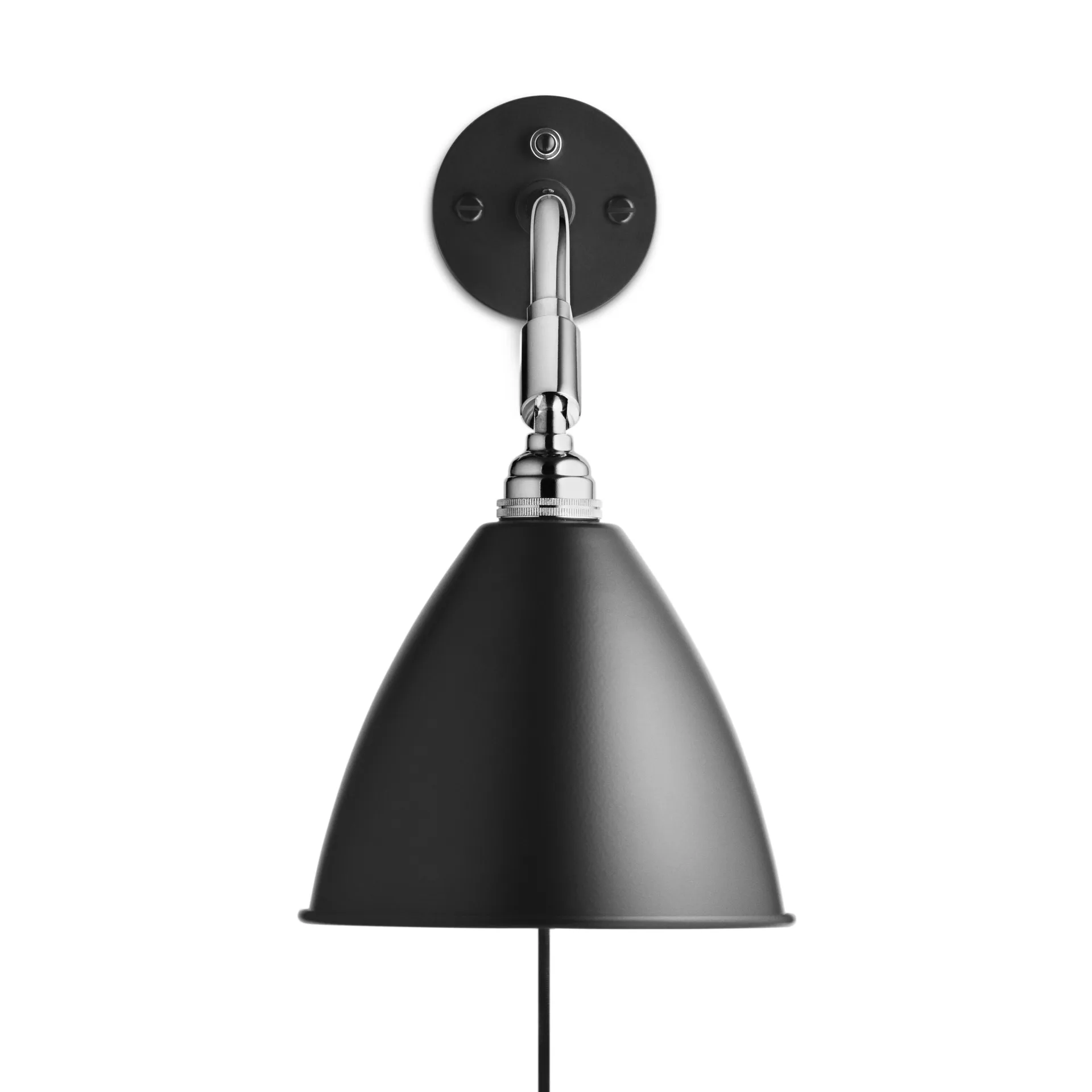 Lampa ścienna Bestlite BL7, czarny - chrom GUBI