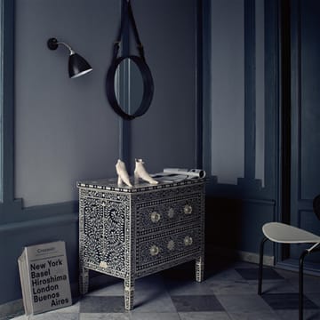 Lampa ścienna Bestlite BL7 - czarny - chrom - GUBI