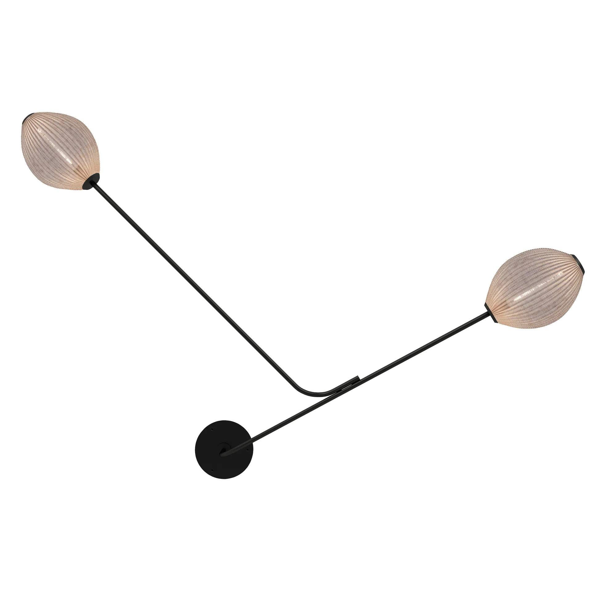 Lampa ścienna Satellite, Cream white-semi matt GUBI