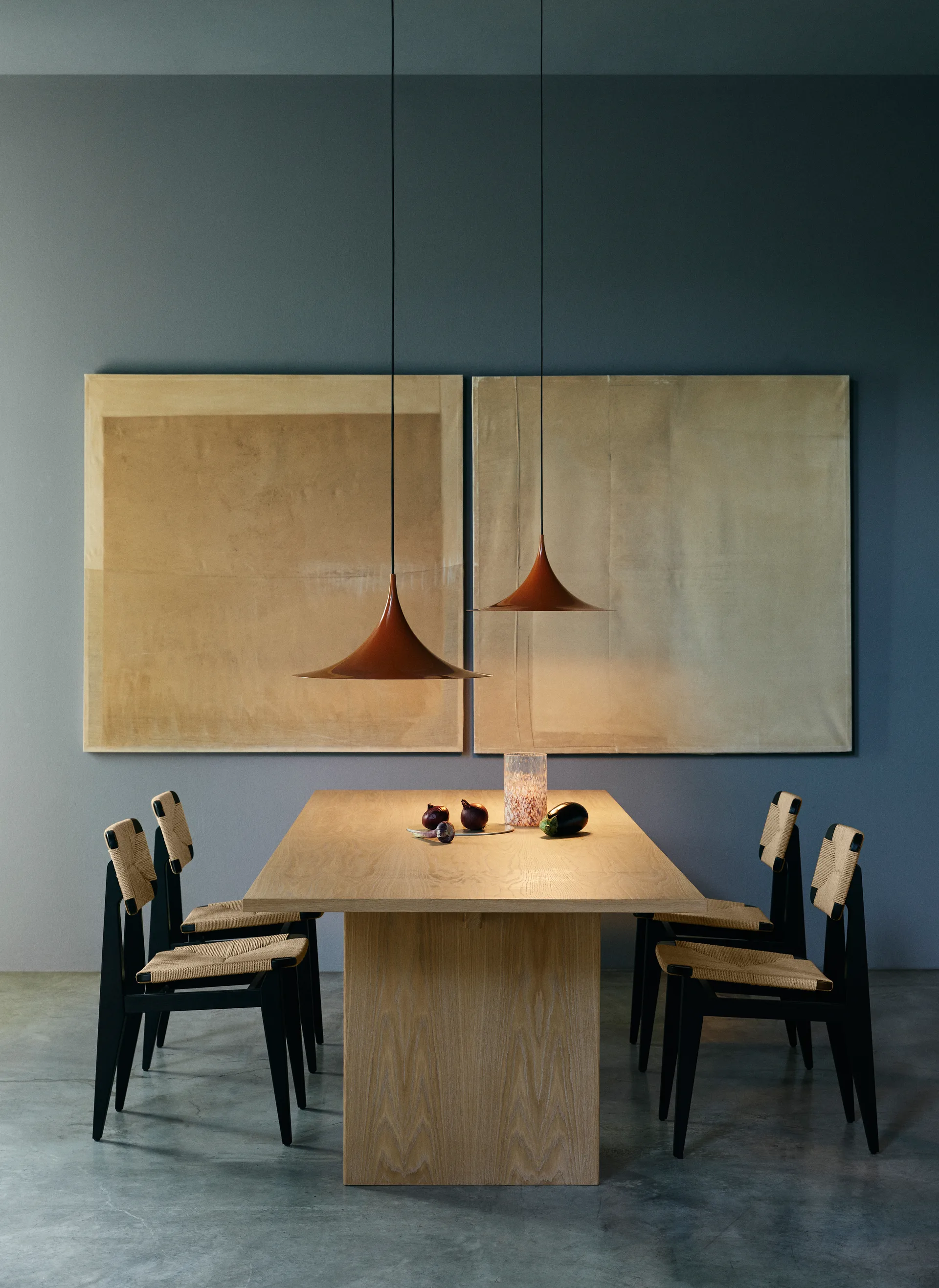 Lampa Semi Ø 30 cm, Roasted pumpkin glossy GUBI