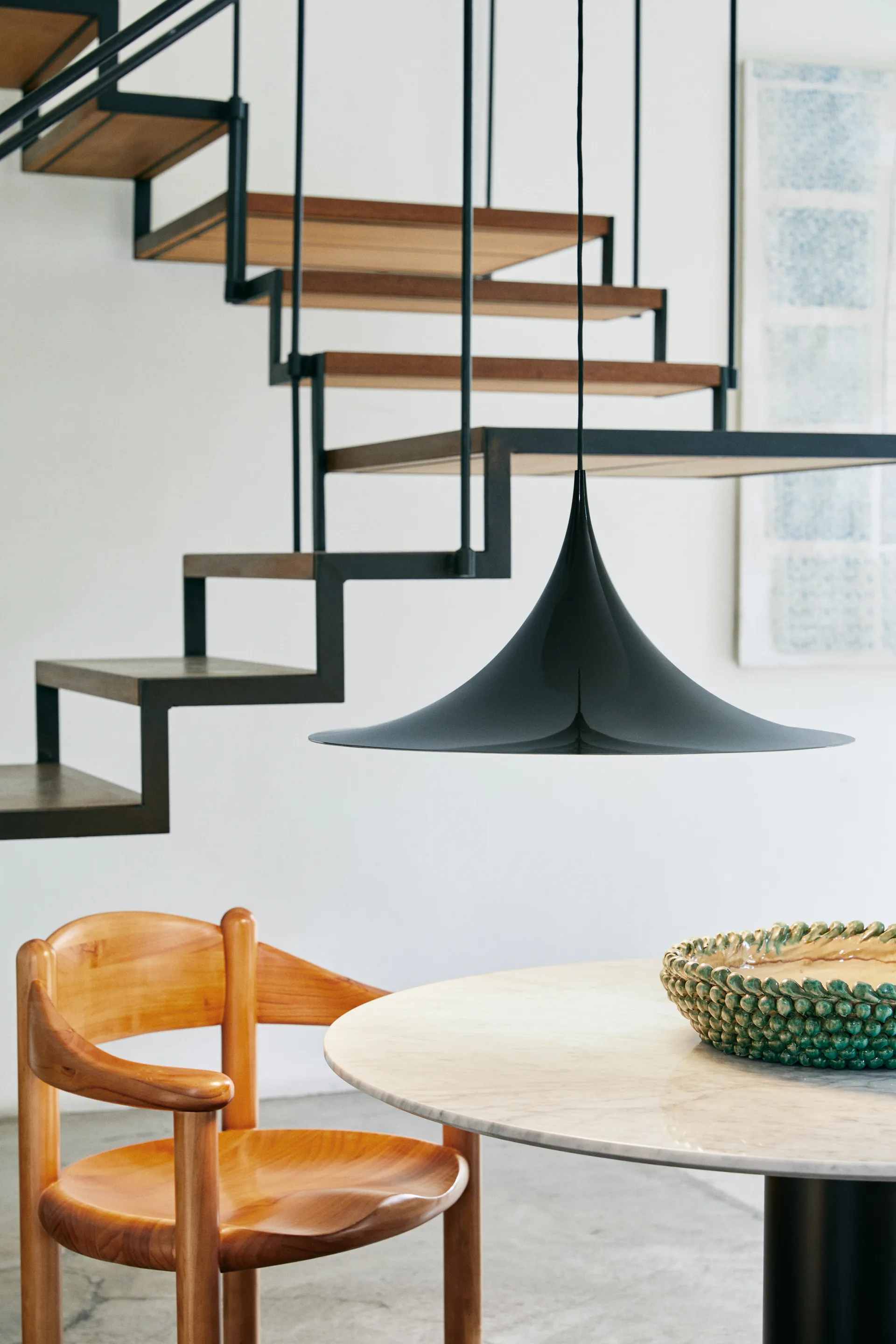 Lampa Semi Ø 60 cm, Dark cocoa glossy GUBI