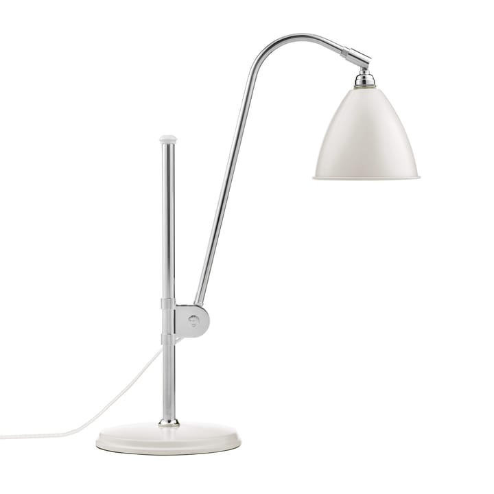 Lampa stołowa Bestlite BL1 - biel matowa-chrom - GUBI