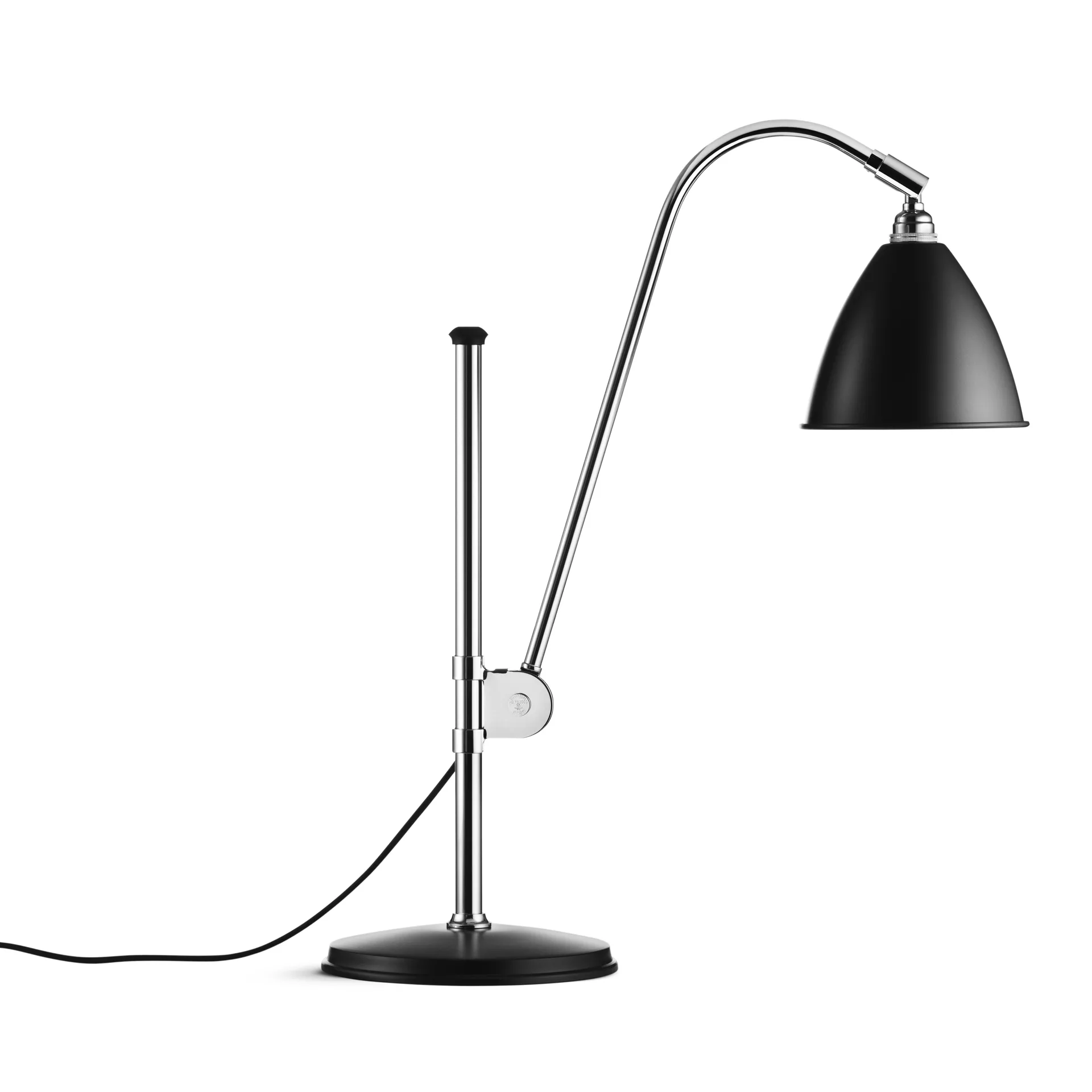 Lampa stołowa Bestlite BL1, czarny-chrom GUBI