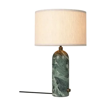 Lampa stołowa Gravity S - Emerald marble-canvas - GUBI