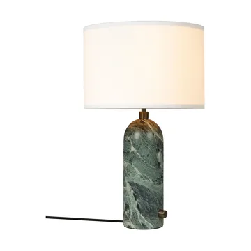 Lampa stołowa Gravity S - Emerald marble-white - GUBI