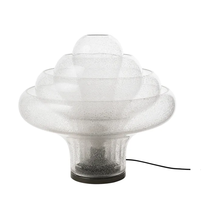 Lampa stołowa Lotus - Bubble-czarny chrom, 42 cm - GUBI