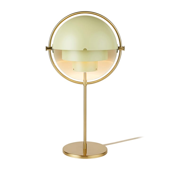 Lampa stołowa Multi-Lite, Brass-desert sage GUBI