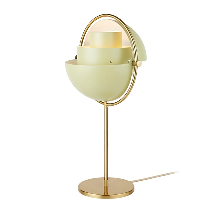 Lampa stołowa Multi-Lite, Brass-desert sage GUBI