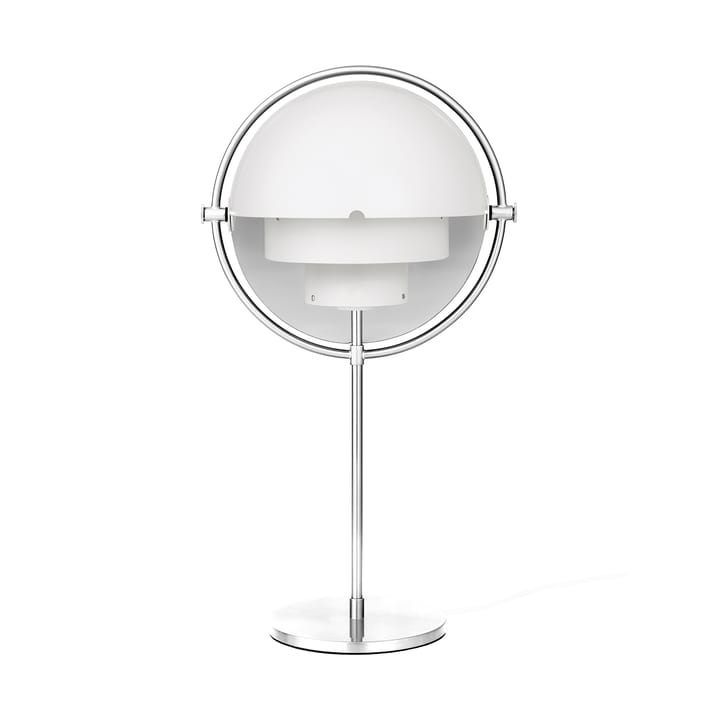 Lampa stołowa Multi-Lite - Chrom-biały - GUBI