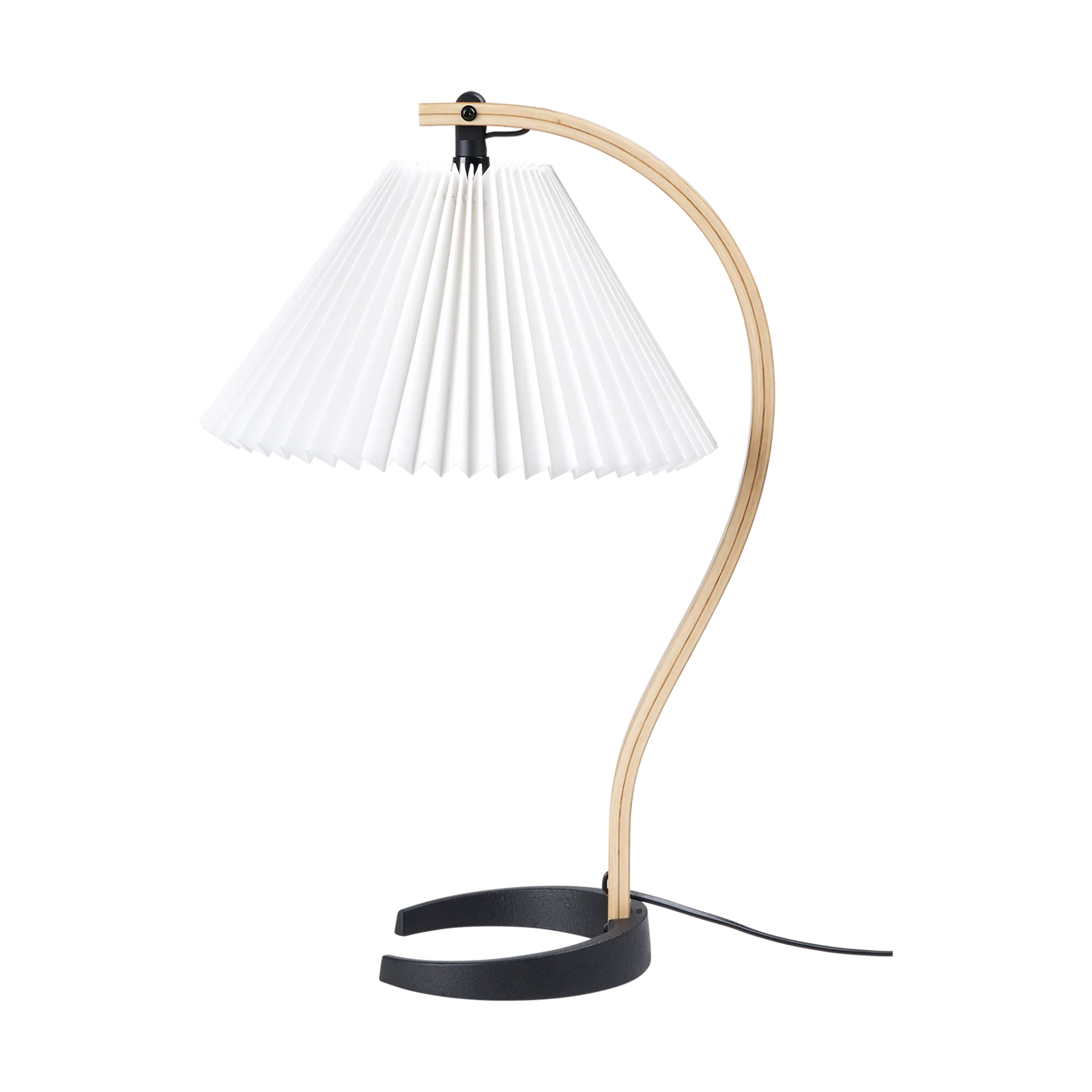 Lampa stołowa Timberline, Oak-birch-white GUBI